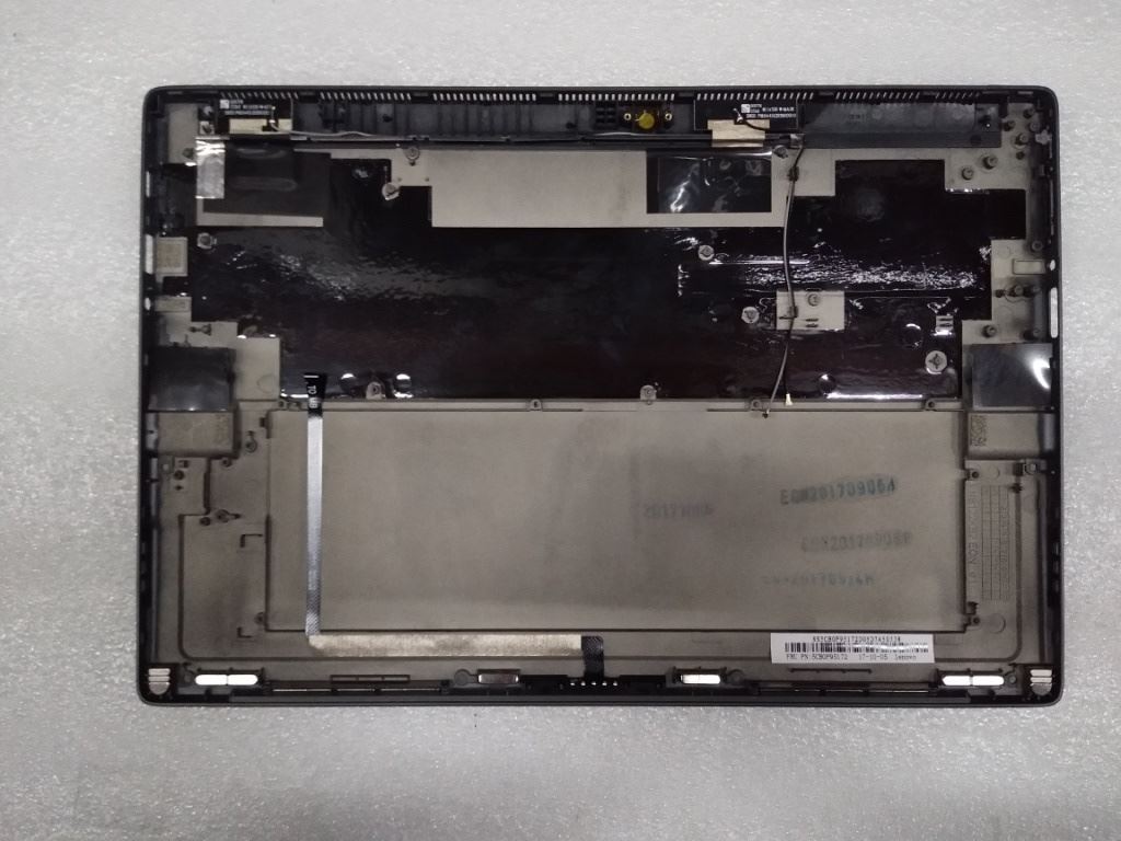 Lenovo Miix 520-12IKB LCD Cover Rear Back Housing Grey 5CB0P95172