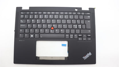 Lenovo ThinkPad X13 Gen 4 Palmrest Cover Keyboard Nordic Black 5M11L64261