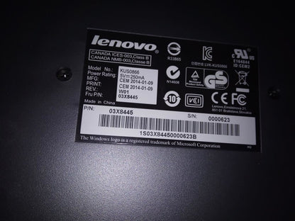 Lenovo Swiss, F/G Keyboard 03X8445