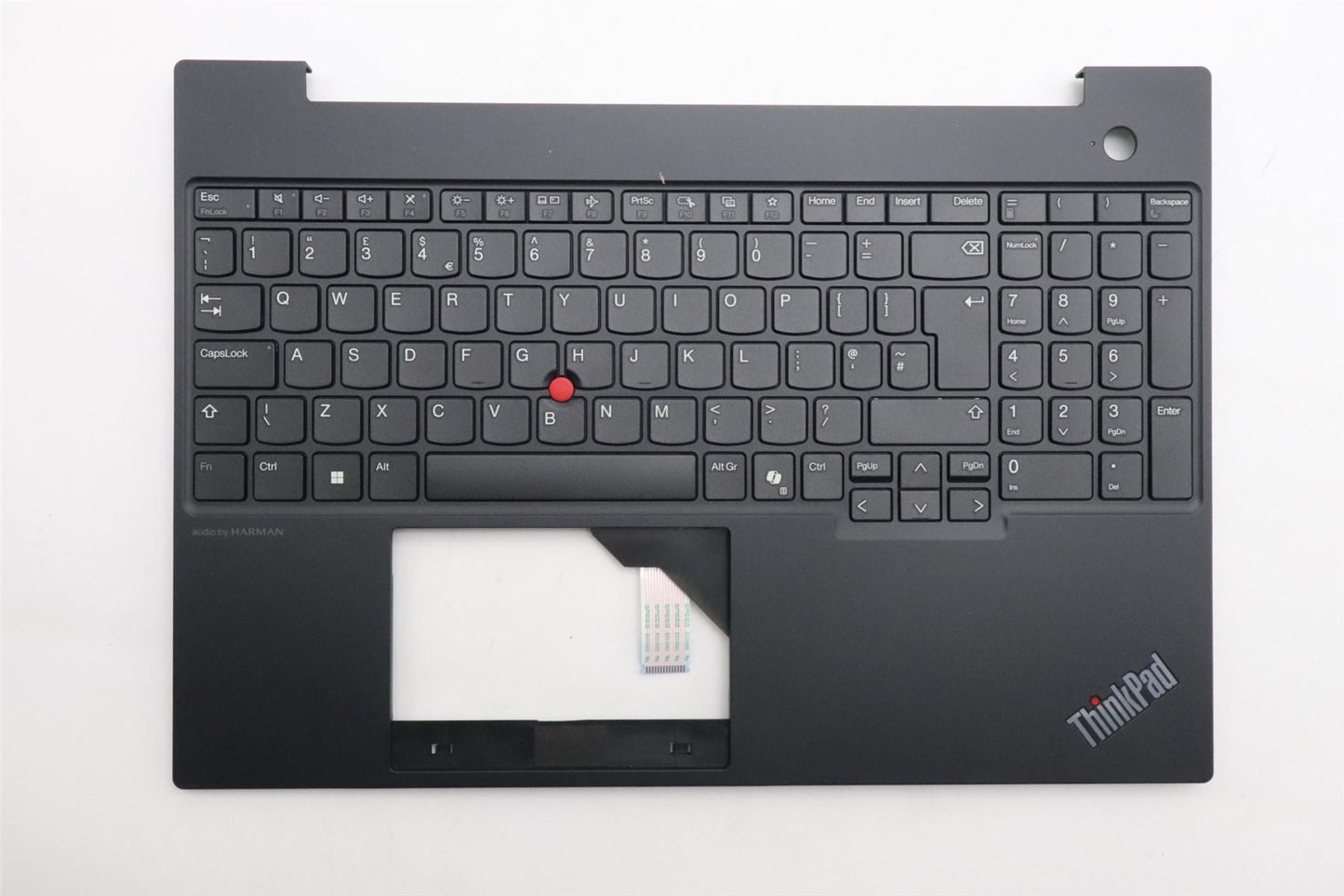 Lenovo MECH_ASM FRU KBD CCV UKE (PMX) UK BK 5M11N96584