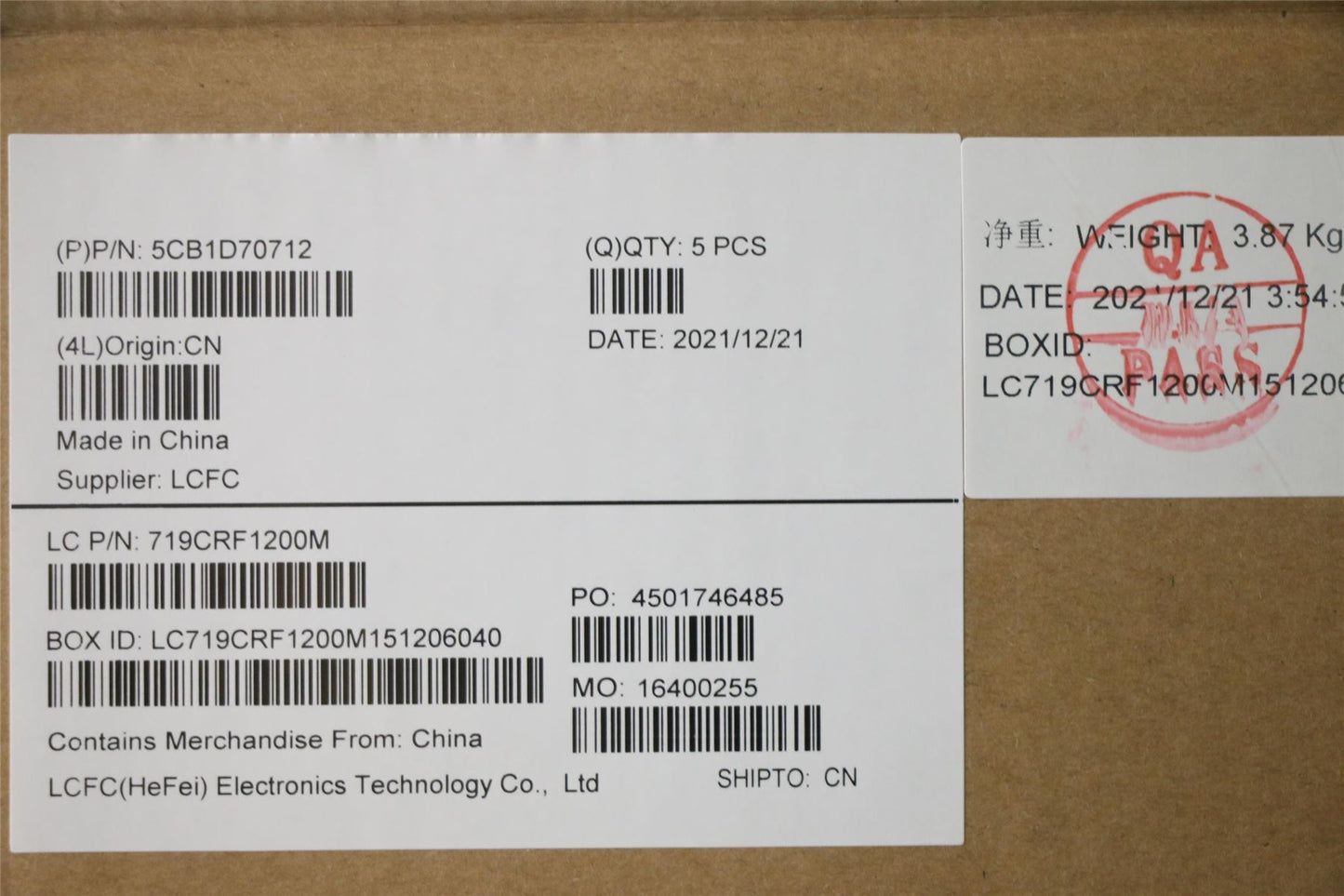 Lenovo Upper Case ASM_HUN L21B1 5CB1D70712