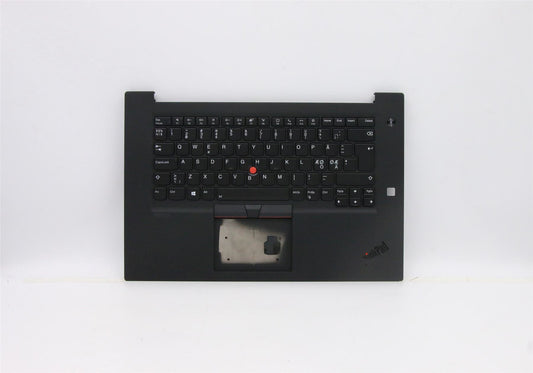 Lenovo Extreme P1 3 X1 3rd Keyboard Palmrest Top Cover Norwegian 5M10Z39719