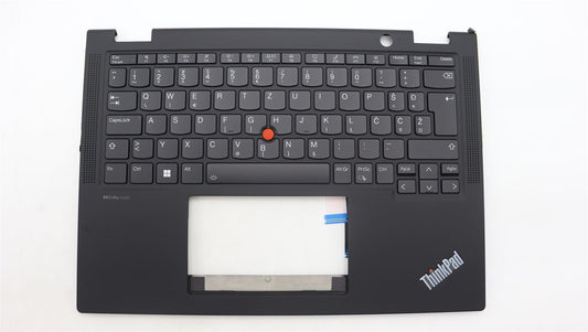 Lenovo ThinkPad X13 Gen 4 Keyboard Palmrest Top Cover Slovenian Black 5M11L64156