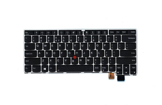 Lenovo THO2 CHY BL-KB SV IN Indian English Keyboard 01ER905