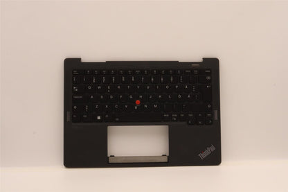 Lenovo ThinkPad X13s Keyboard Palmrest Top Cover Swedish Finnish 5M11J12750
