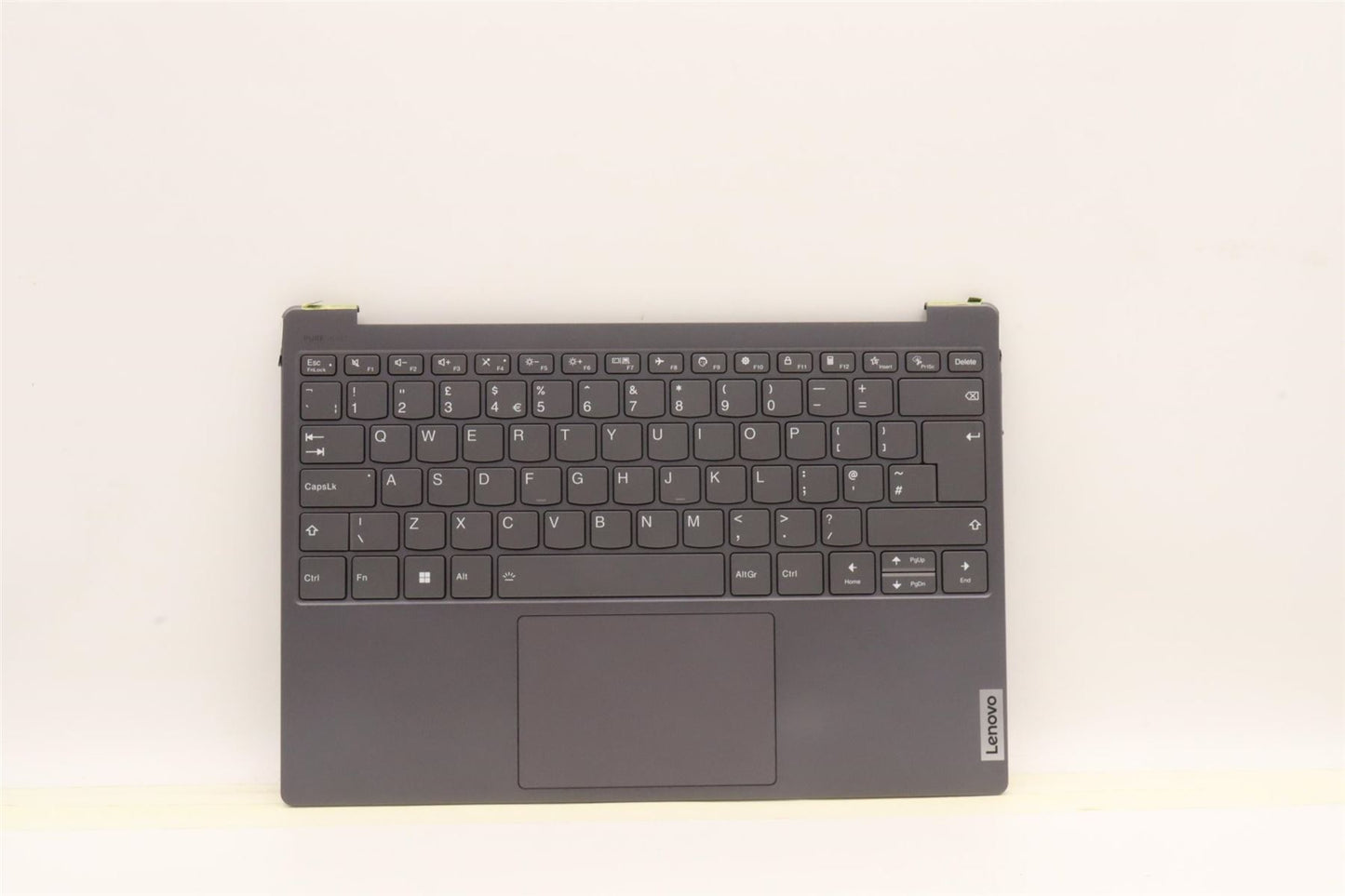 Lenovo Yoga 7 13IAP7 Palmrest Cover Touchpad Keyboard UK Slate Grey 5CB1J31409