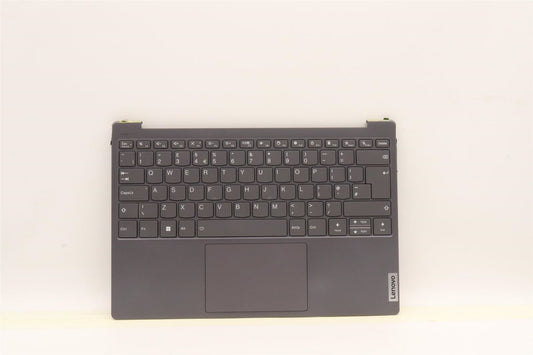 Lenovo Yoga 7 13IAP7 Palmrest Cover Touchpad Keyboard UK Slate Grey 5CB1J31409