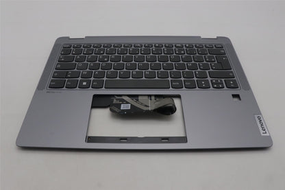 Lenovo IdeaPad 5 14IRU8 Keyboard Palmrest Top Cover French Artic Grey 5CB1L30701