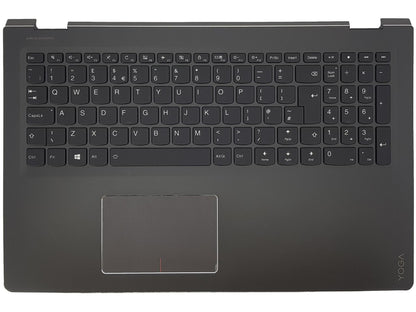 Lenovo Yoga 510-15ISK 510-15IKB Keyboard Palmrest UK Black Backlit 5CB0L66101