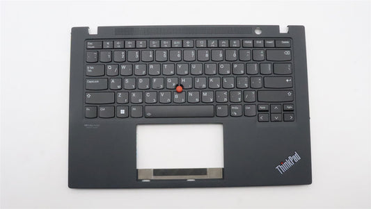 Lenovo ThinkPad T14s Gen 2 Keyboard Palmrest Top Cover Hebrew Black 5M11A37313