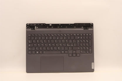 Lenovo Legion 5 15ARH7H Palmrest Cover Touchpad Keyboard Italian Grey 5CB1H68471
