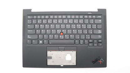 Lenovo ThinkPad X1 9th Gen Keyboard Palmrest Top Cover Arabic Backlit 5M11C53228