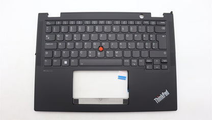 Lenovo ThinkPad X13 Gen 4 Keyboard Palmrest Top Cover Slovenian Black 5M11L64270