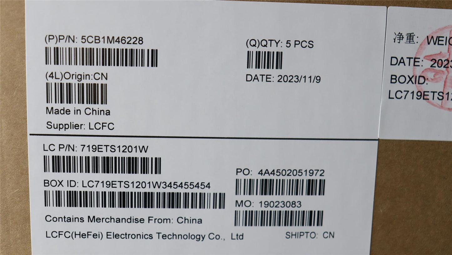 Lenovo COVER Upper Case ASM_SWS L 83EQNFPAG 5CB1M46228