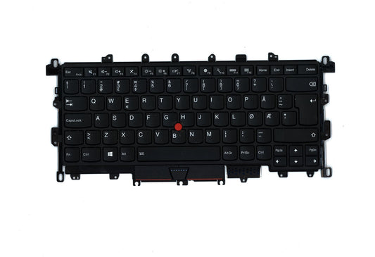 Lenovo ThinkPad Yoga X1 1st Gen Keyboard Norweigian Black Backlit 00JT879
