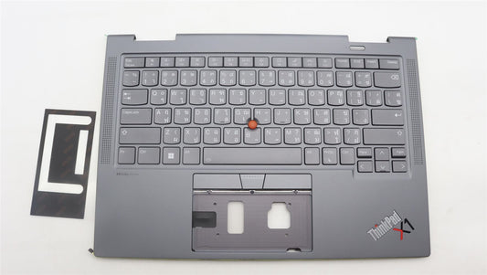 Lenovo ThinkPad X1 8th Gen Keyboard Palmrest Top Cover Thai Grey 5M11H62500