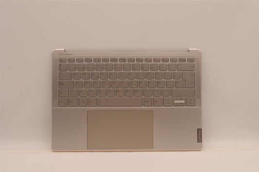 Lenovo Yoga 9 14IAP7 Palmrest Cover Touchpad Keyboard Spanish Grey 5CB1J10243