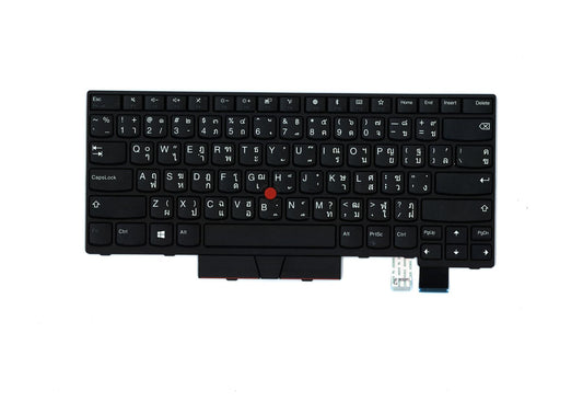 Lenovo ThinkPad T480 A485 Keyboard Thai Black 01HX332