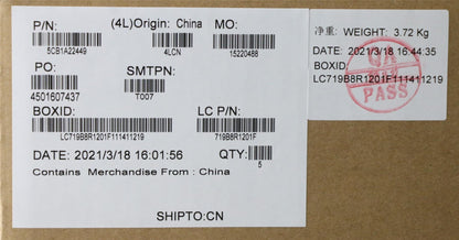 Lenovo Upper Case ASM_SPA L82BJ DM 5CB1A22449