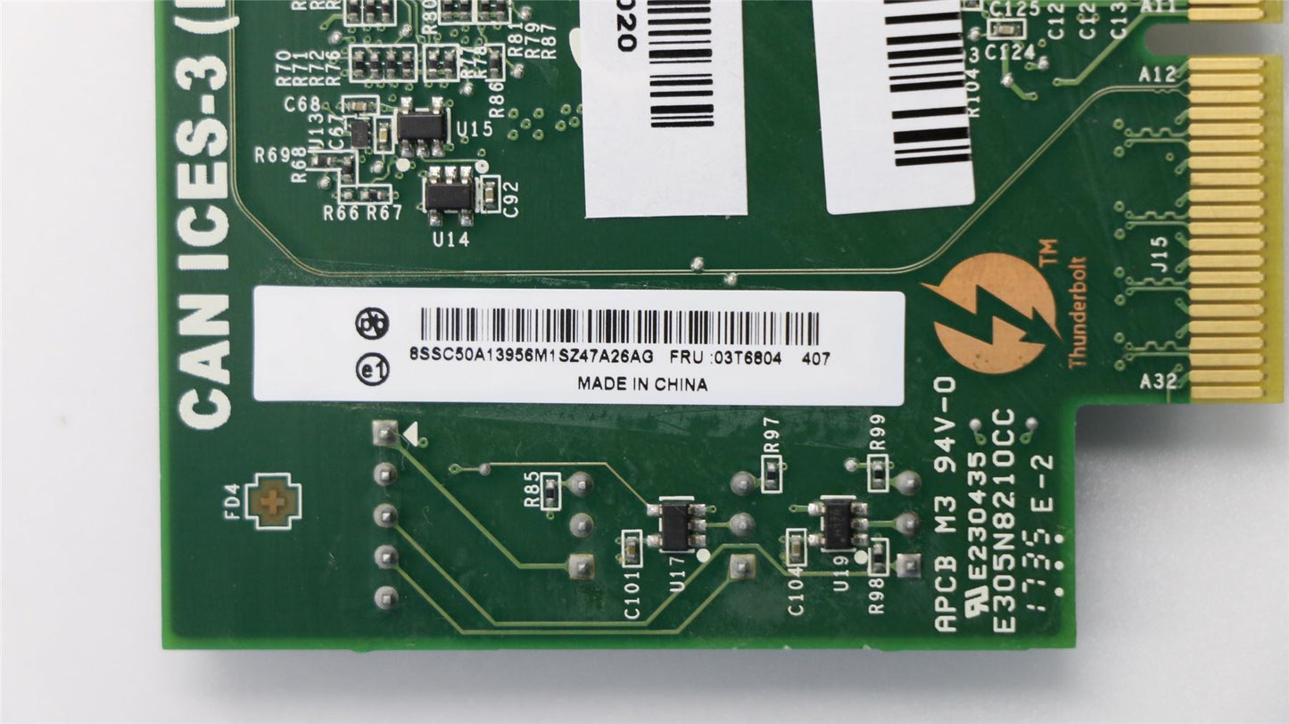 Lenovo Intel Thunderbolt Add-I 03T6804