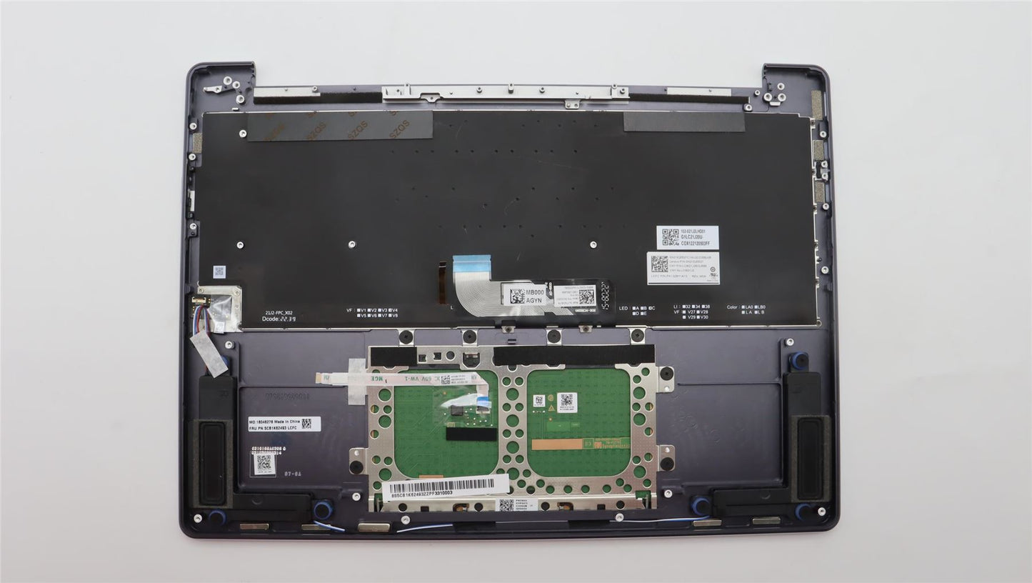 Lenovo Yoga 9 14IRP8 Palmrest Cover Touchpad Keyboard Italian 5CB1K62493