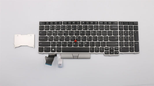 Lenovo ThinkPad E580 E590 Keyboard US Silver 01YN700