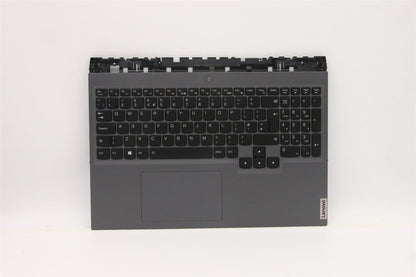 Lenovo 5 16ACH6 Palmrest Cover Touchpad Keyboard UK Slate Grey 5CB1C93133