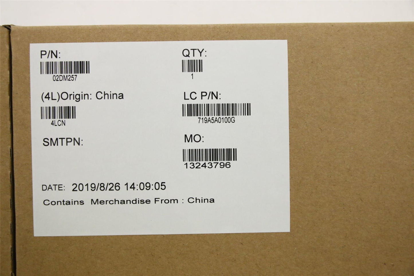 Lenovo ThinkPad L490 Motherboard Mainboard 02DM257