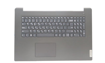 Lenovo V17 G3 IAP Palmrest Cover Touchpad Keyboard Greek Iron Grey 5CB1J02926