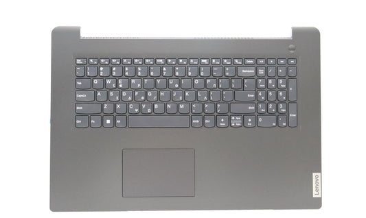 Lenovo V17 G3 IAP Palmrest Cover Touchpad Keyboard Greek Iron Grey 5CB1J02926