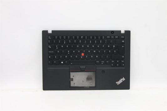Lenovo ThinkPad T14s Keyboard Palmrest Top Cover Turkish Black 5M10Z54298