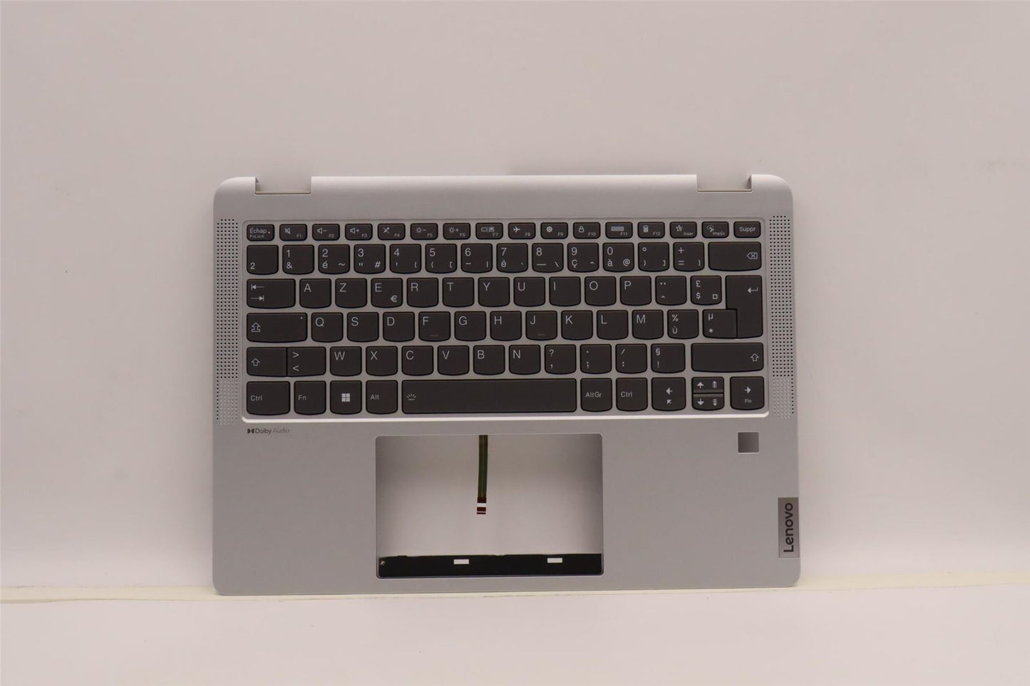 Lenovo IdeaPad 5 14ALC7 Keyboard Palmrest Top Cover French Cloud Grey 5CB1H71546