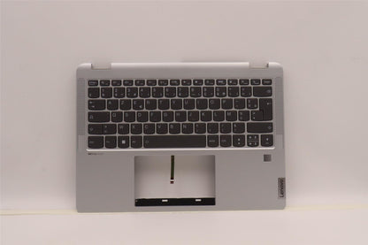 Lenovo IdeaPad 5 14ALC7 Keyboard Palmrest Top Cover French Cloud Grey 5CB1H71546