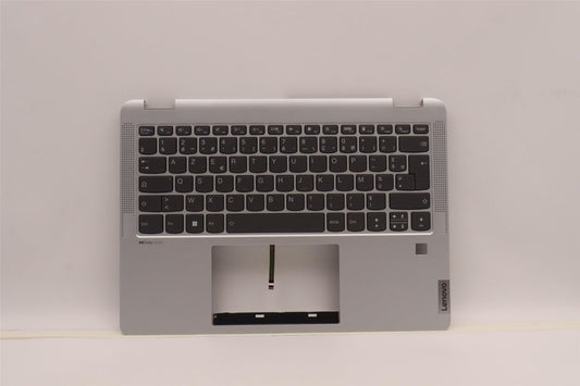 Lenovo IdeaPad 5 14ALC7 Keyboard Palmrest Top Cover French Cloud Grey 5CB1H71546