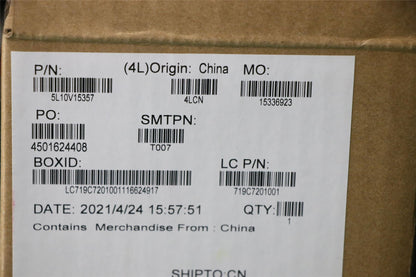 Lenovo LABEL FRU System Label Kit Black 5L10V15357