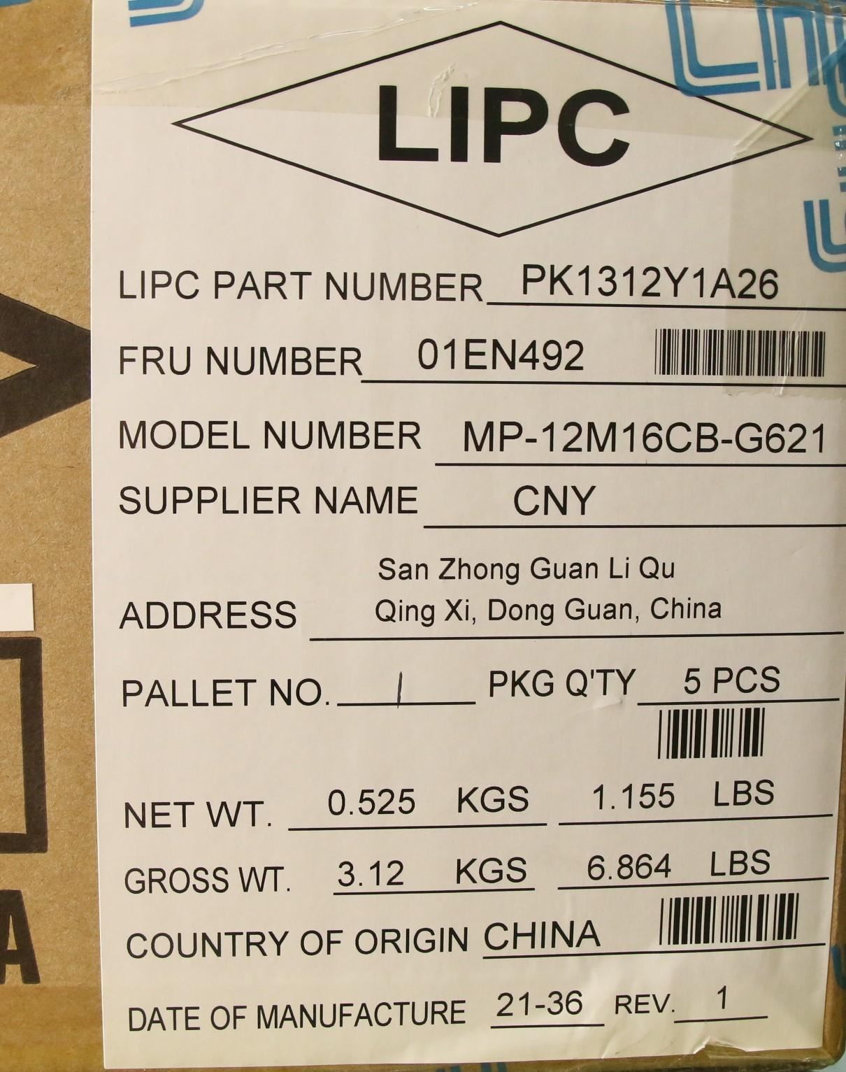 Lenovo NB_KYB Larue3 KBD,SK,CNY 01EN492