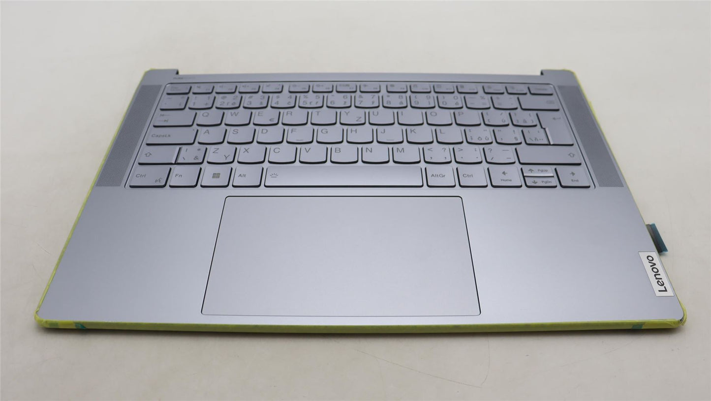 Lenovo Yoga 7 14APU8 Palmrest Cover Touchpad Keyboard Mineral Grey 5CB1L80530