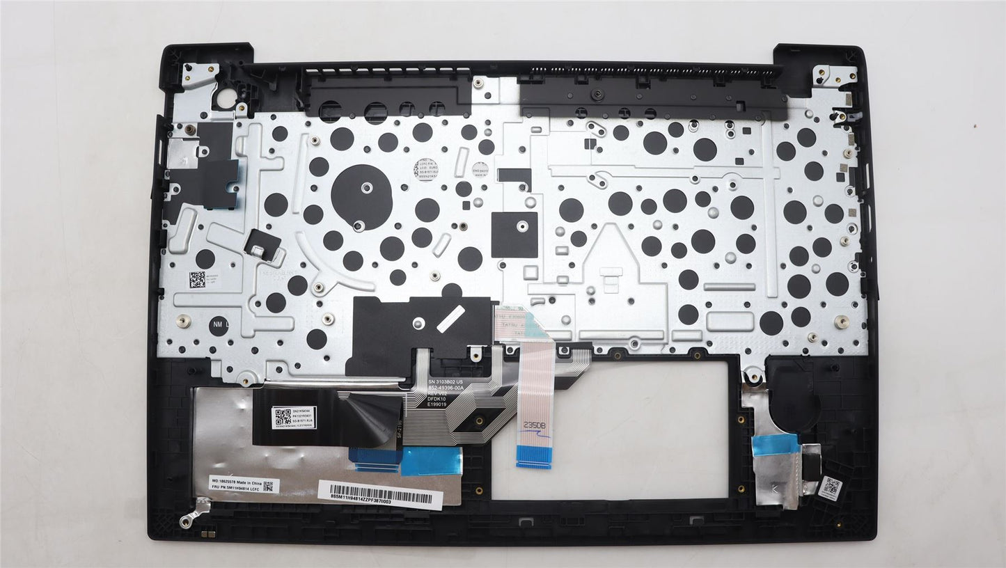 Lenovo ThinkPad E16 Gen 1 Palmrest Cover Keyboard US Black 5M11H94814