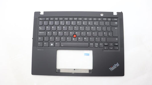 Lenovo ThinkPad X13 Gen 4 Palmrest Cover Keyboard UK Black Backlit 5M11L86077