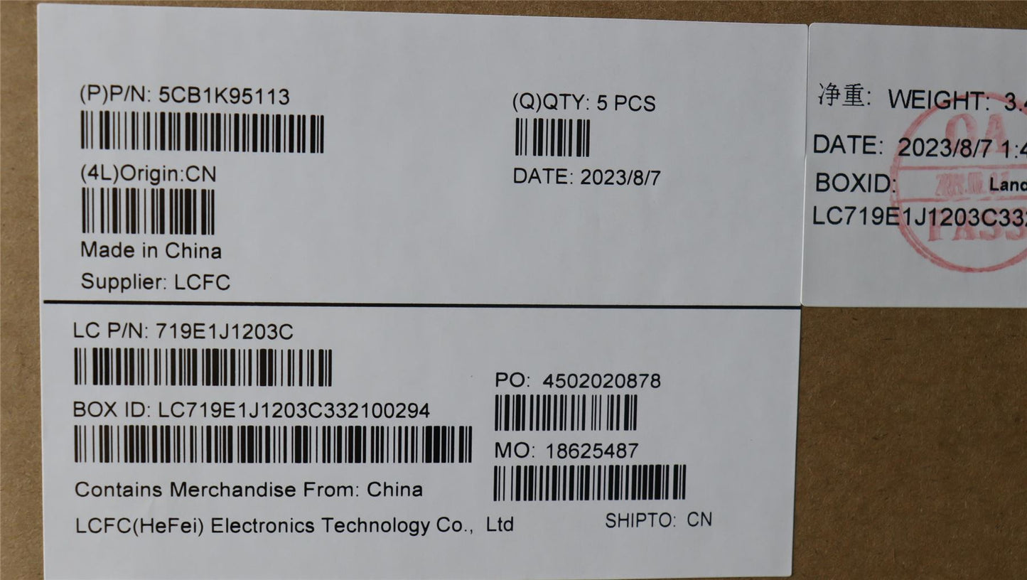 Lenovo Upper Case ASM_GER L82XB FB NBL 5CB1K95113