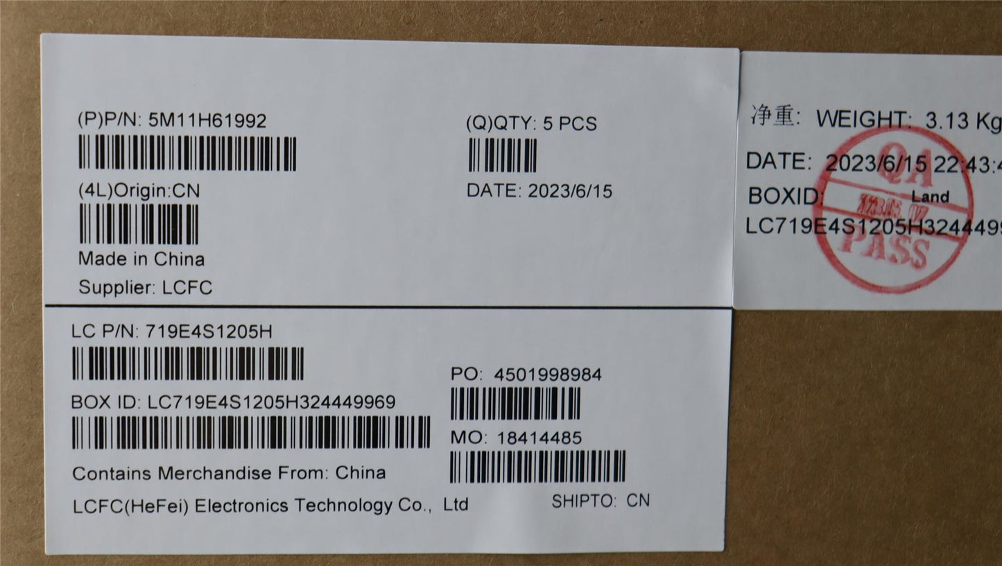 Lenovo MECH_ASM KB BK PT H TDP SPA DFN 5M11H61992