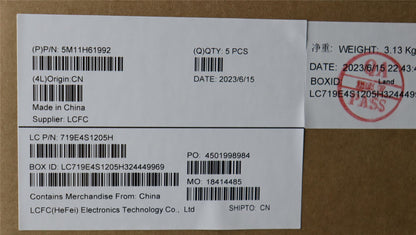 Lenovo MECH_ASM KB BK PT H TDP SPA DFN 5M11H61992