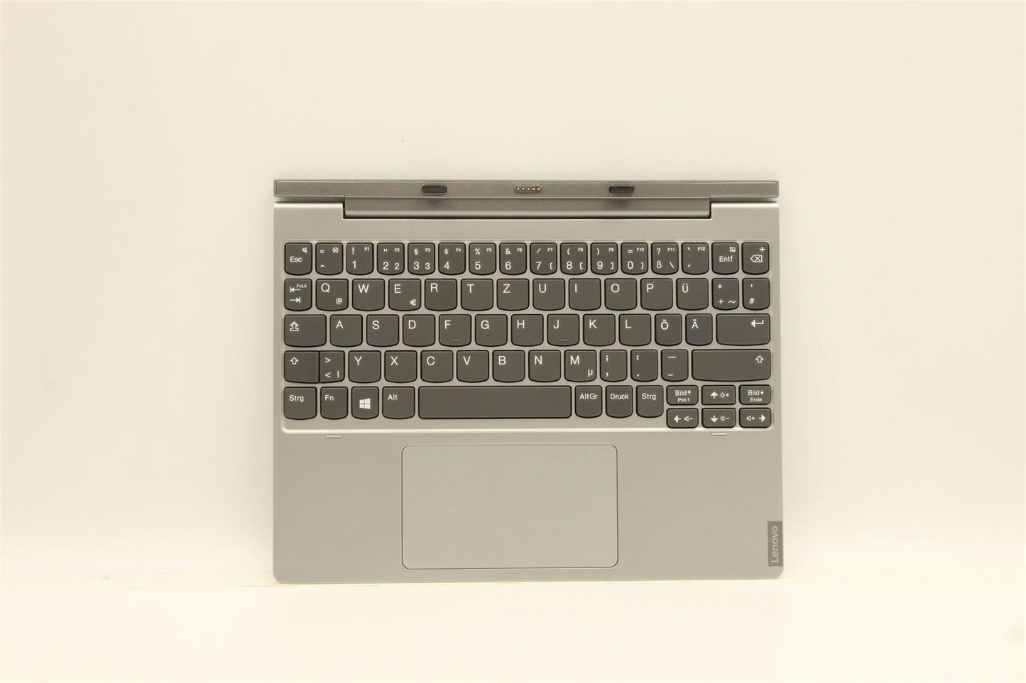 Lenovo IdeaPad D330-10IGM Dock Keyboard Palmrest Touchpad German Grey 5D20R49382