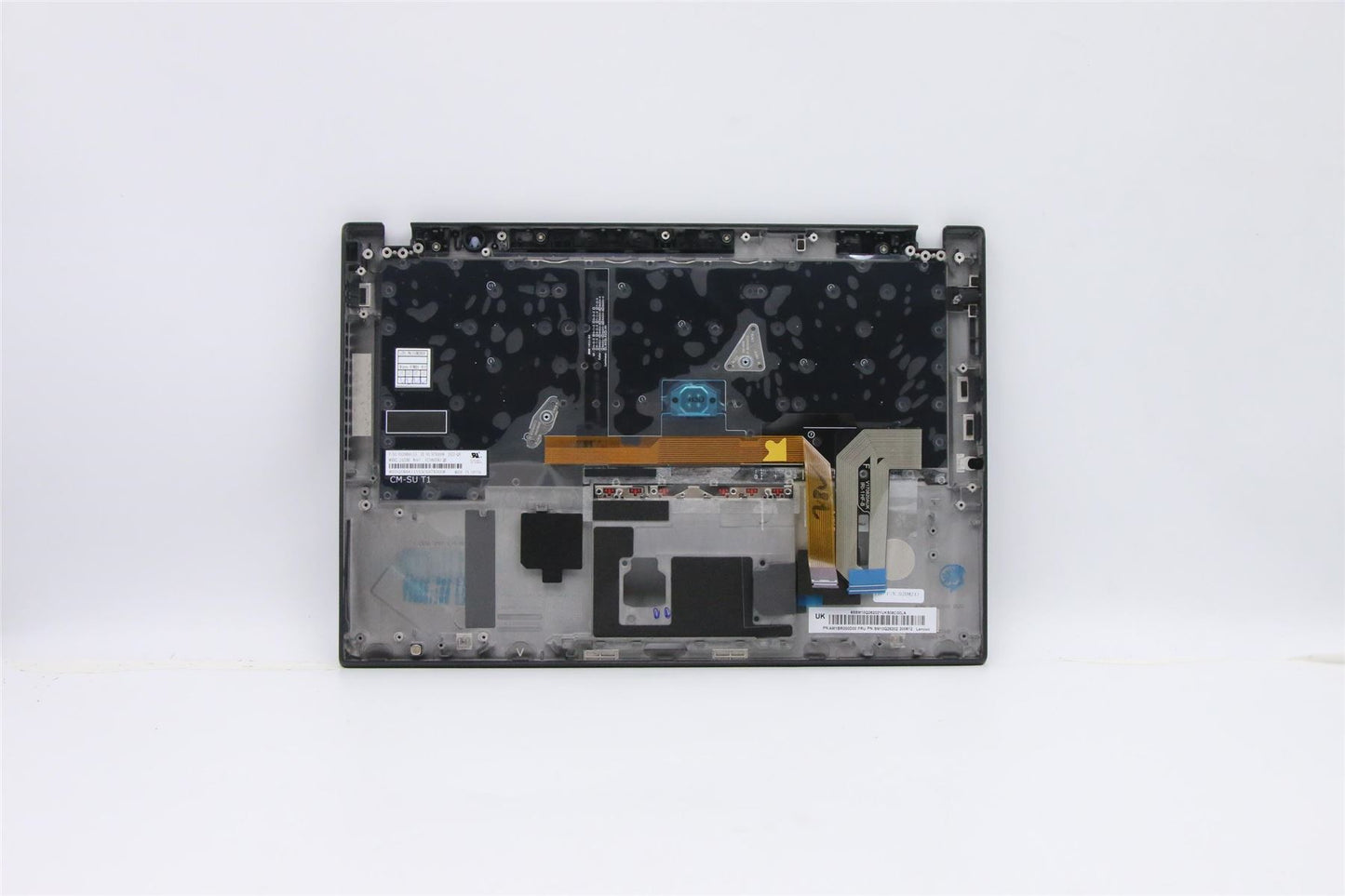 Lenovo ThinkPad T490s Keyboard Palmrest Top Cover Canadian French Black 02HM205