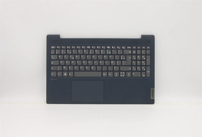 Lenovo IdeaPad 5-15ITL05 Keyboard Palmrest Top Cover French Black 5CB1B43443