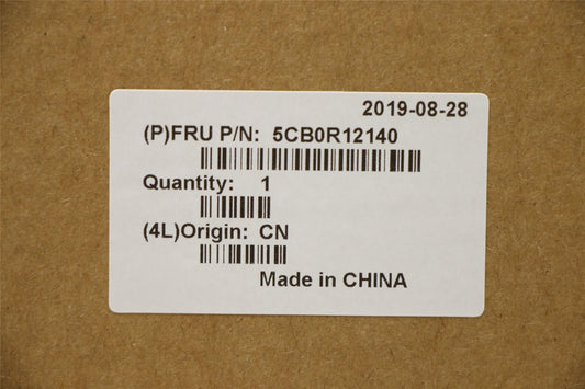 Lenovo UpperCaseL 81EU MGR W/KB FP BL US 5CB0R12140