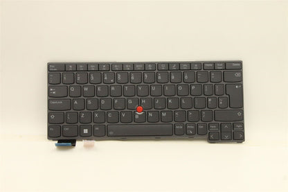 Lenovo ThinkPad X13 2 Keyboard UK Euro Grey Backlit 5N21A22018