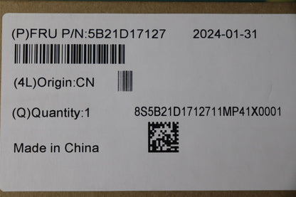 Lenovo RPL-H i7-13620H NP UMA NDPK 5B21D17127