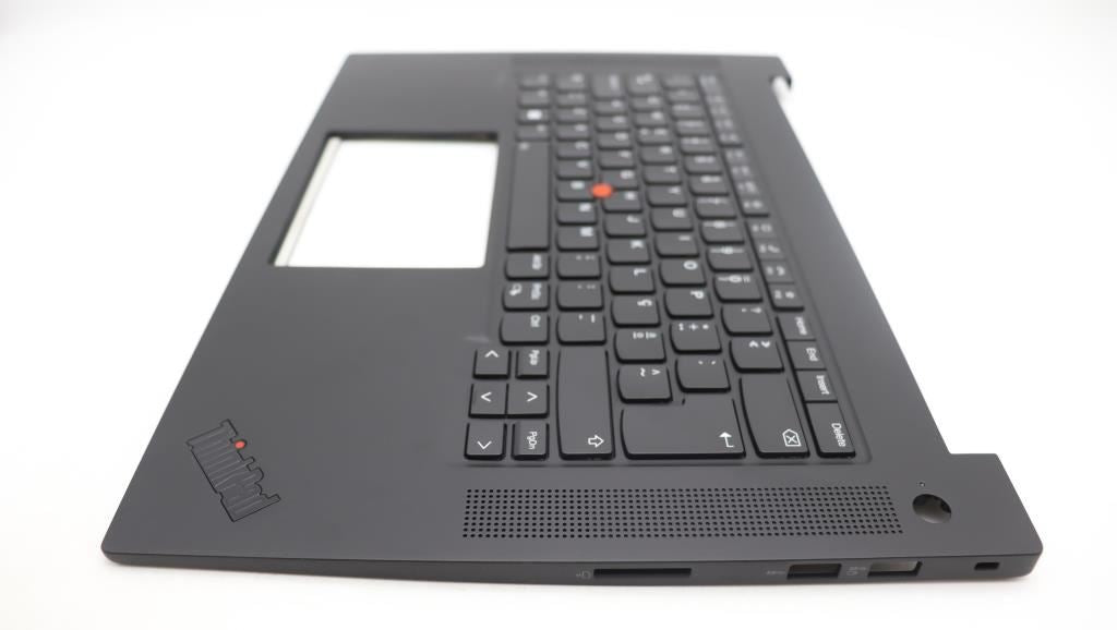 Lenovo ThinkPad P1 Gen 6 Keyboard Palmrest Top Cover Portuguese 5M11L89017