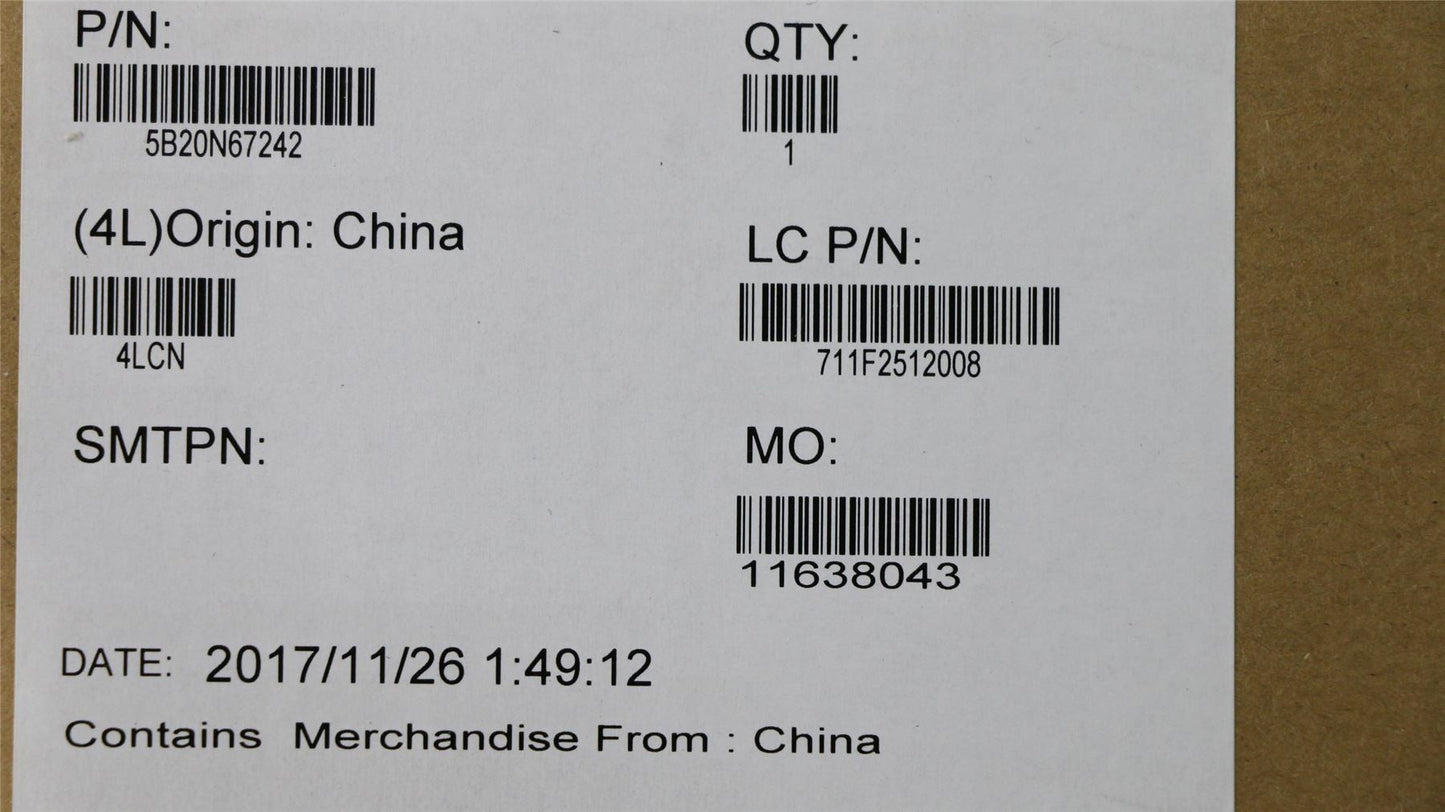 Lenovo Y720 15IKB Motherboard Mainboard DIS intelI77700HQ 5B20N67242